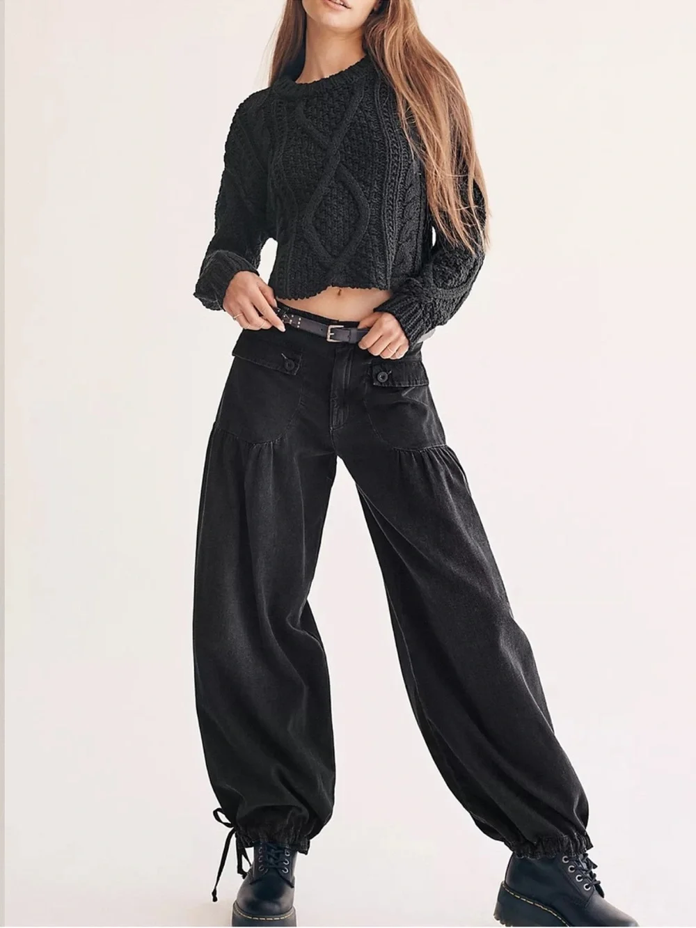 Free People Lotus Balloon Jeans